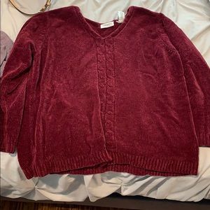 Red sweater